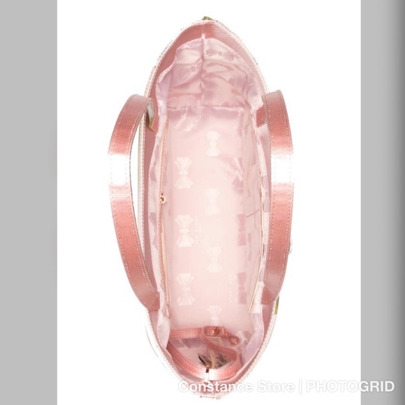 Ted Baker London Cherrey Chatsworth Satin Shopper - Picture 5 of 7